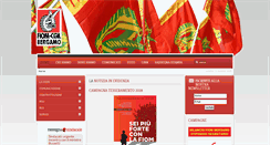 Desktop Screenshot of fiom.bergamo.it