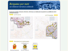 Tablet Screenshot of bergamopertutti.provincia.bergamo.it